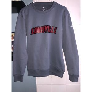 An Adidas Louisville Sweatshirt